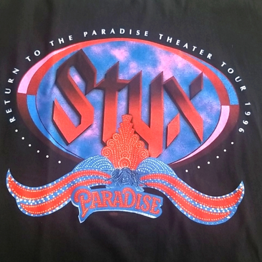 Styx vintage concert tee